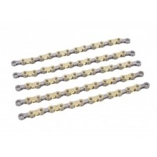 XLC chain CC-C05 - 1/2 x 11/128 118 links 11-g. gold/silver
