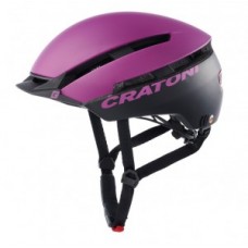 Helmet Cratoni C-Loom (City) - size S/M (53-58cm) purple/black matt