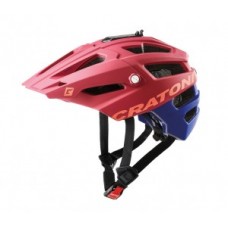 Helmet Cratoni AllTrack (MTB) - size S/M (54-58cm) red rubber