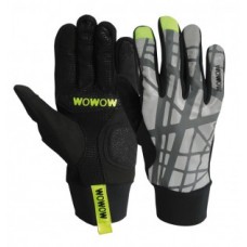 Gloves Night Explorer Wowow - reflect. grey  size  L