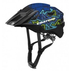 Helmet Cratoni AllRide JR.(MTB) - unisize (53-59cm) wild/blue matt