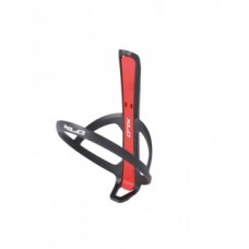 XLC bottle cage - incl. tyre lever red