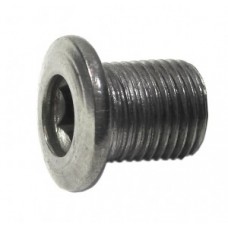 Chain ring screw eBike Miranda, steel - 2014 silver long type f. 2KB + KSR