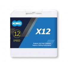 Lánc KMC X12-1 Silver 1/2x11/128 126L