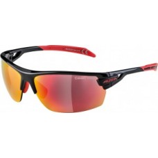 Sunglasses Alpina Tri-Scray - Blk / piros, üvegkerámia vörös tükrözött