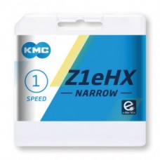 Chain KMC Z1eHX Narrow silver - 1/2 x 3/32" 112 links 7.8mm