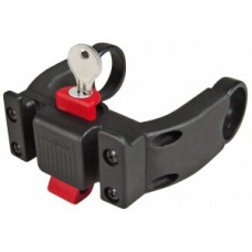 Handlebar adapter E Klickfix lockable - black komb.w. E-Bike Displays