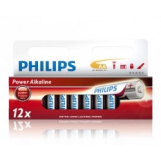Batteriy Philips Power Alcal. Micro LR04 - Alkalin, 1,5 V, AAA, 1x = 12 db buborékfólia