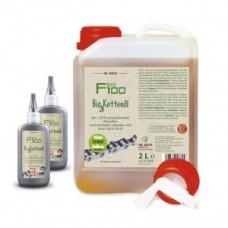 Chain lube F100 Bio 2l canister - incl. drain tap + 2 empty bottles