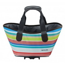 Racktime syst.shopping bag Agnetha 2.0 - sweet candy incl. Snapit adapter 2.0