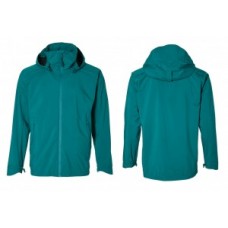 Cycling rain jacket Basil Skane mens - teal green size M
