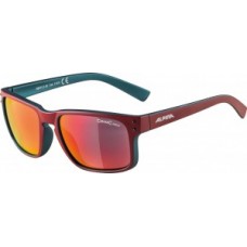 Sunglasses Alpina Kosmic - frame cherry matt lenses red mirroredS3