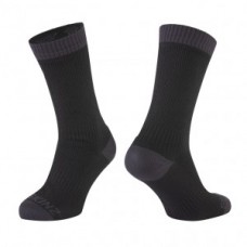 Socks SealSkinz Wiveton - black/grey size XL