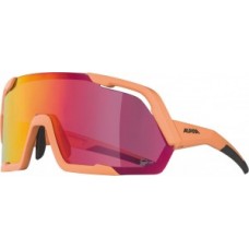 Sunglasses Alpina Rocket Q-Lite - Rahm.peach matt glass pink mirror cat.3
