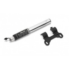 XLC mini pump PU-A05 - 11 bar ezüst / fekete alu 185mm DV / SV