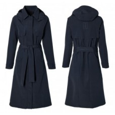 Rain trench coat Basil Mosse womens - night blue size S