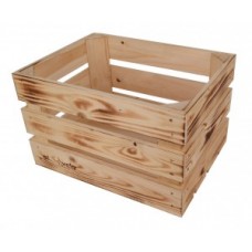 Wooden box Atranvelo Woody Fruit - 39x24x29cm, természet, incl. AVS rendszer