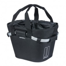 City bag Basil ClassicCarryAll Front - black          cm removable w/o mount