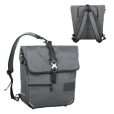 Backpack bag Norco Portree - tweed grey 38x36x13cm appr.1 250g 0239UB