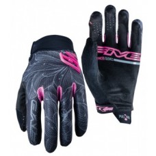 Gloves Five Gloves XR - PRO - womens size XS / 7 flower pink fluo