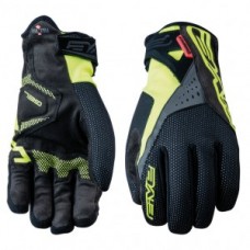 Gloves Five Gloves Winter WP WARM - men size L / 10 black/yellow fluo