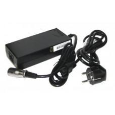 CH02 Charger 36V 2.0A DC black - TranzX f. Li-Polymer battery with cable