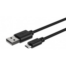 Micro-USB data/charging cable Ansmann - black 100cm