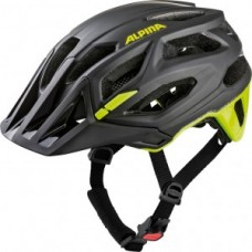 Helmet Alpina Garbanzo - black/neon/yellow size 52-57cm