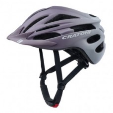 Helmet Cratoni Pacer Jr. - purple-white matt size S/M (54-58cm)