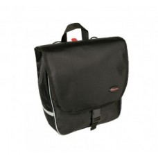 Singl.pannier bag Haberland Trend L - black 34x37x16cm 20l