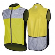 Wind jacket Wowow Dark 1.1 - sárga / szürke fényvisszaverő sz.XL