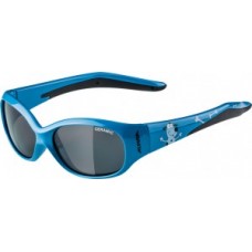 Sunglassses Alpina Flexxy Kids - frame blue dog glass black mirr. S3