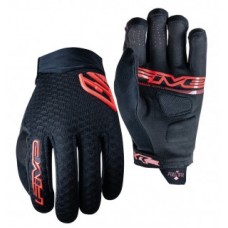 Gloves Five Gloves XR - AIR - mens size L / 10 black/red fluo