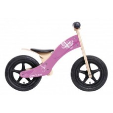 Balance wheel Rebel Kidz Wood Air - Fa, 12 &quot;, pillangó rózsaszín