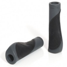XLC Bar Grips Comfort bo GR-S17 - fekete / szürke 135 mm