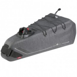 Saddle bag KLICKfix Bikepack X Waterp. - grey 76x18x21cm 8-1 0l waterproof