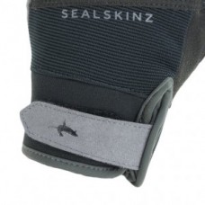 Gloves SealSkinz Sutton - black/grey size XXL