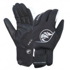 Gloves Chiba Dry Star - size XS / 6 black/silver long