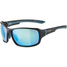 Sunglasses Alpina Lyron - frame black matt dirt blue lens.blue mir