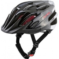 Helmet Alpina FB Junior 2.0 - black/white/red size 50-55cm