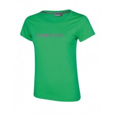T-Shirt Bergfieber LOGO Da - zöld Méret M