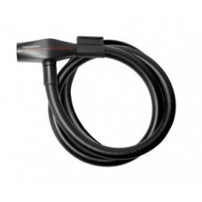 Cable lock Trelock 110cm, Ø 12mm - KS 312/110/12 black w. mount ZK 234