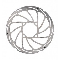XLC brake disc BR-X114 - Ø180mm/2 0mm silver for Rohloff rear hub
