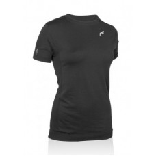 T-shirt F for women Merino - fekete. méretXL (46-48)