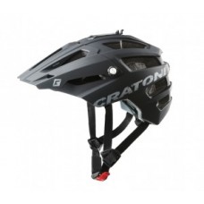 Helmet Cratoni AllTrack (MTB) - size S/M (54-58cm) black rubber