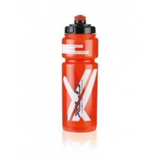 XLC drink bottle  WB-K03 - 750ml, átlátszó / piros