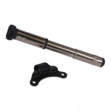 XLC mini pump MTB PU-M02 - 7 bar silver/bronce 215mm alloy dua head