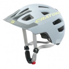 Helmet Cratoni Maxster Pro (Kid) - size XS/S(46-51cm) grey/neon yellow matt