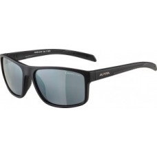 Sunglasses Alpina Nacan I - frame black matt lenses black mirror