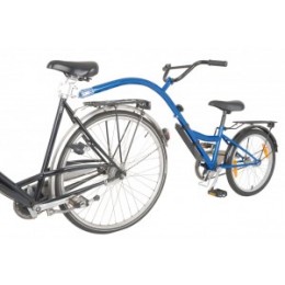 Children bicycle-trailer Bike Trailer - 20" blue RH 28 cm